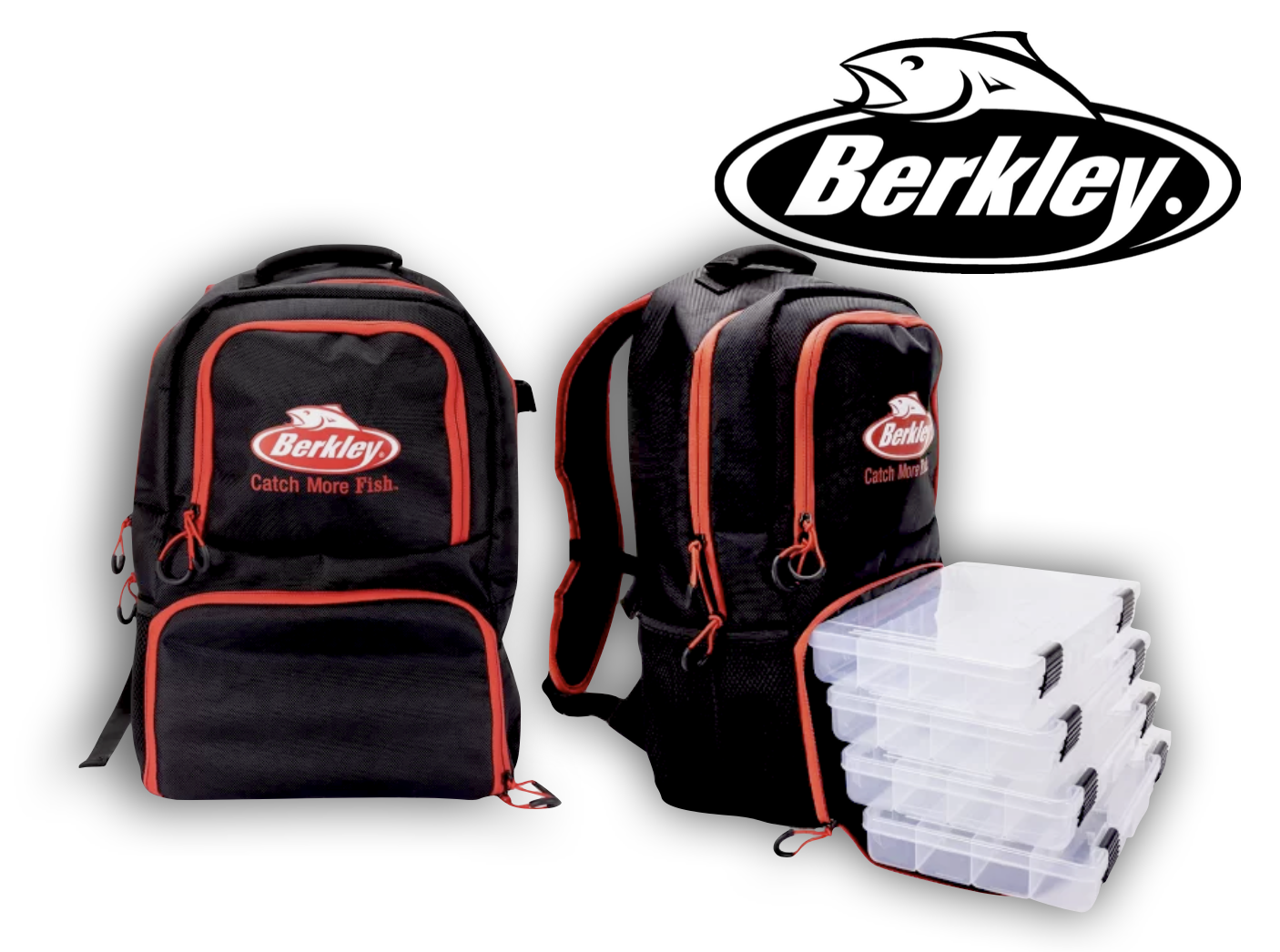 BERKLEY BACKPACK WITH 4 TRAYS – Fishing R Us