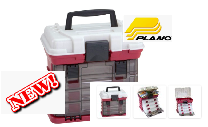 NEW! Plano 1354 4X Storage Tackle Box Clear – Fishing R Us