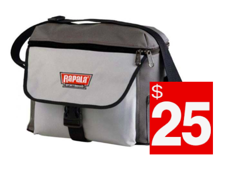 WTF SALE – Rapala Upgraded Sportsman's Bag $25!!! WTF !!! – Fishing R Us