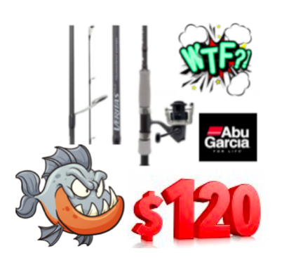 WTF SALE – Abu Garcia Veritas Tournament Rod / Max Z Spin Combo in 2 sizes  !!!! $119.99!!!! – Fishing R Us