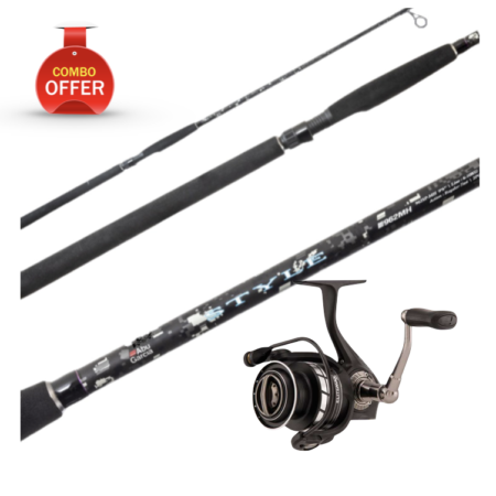 Shakespeare Alpha Medium 6 Low Profile 6' 04fishing Rod and Bait Cast Reel  Combo for sale online