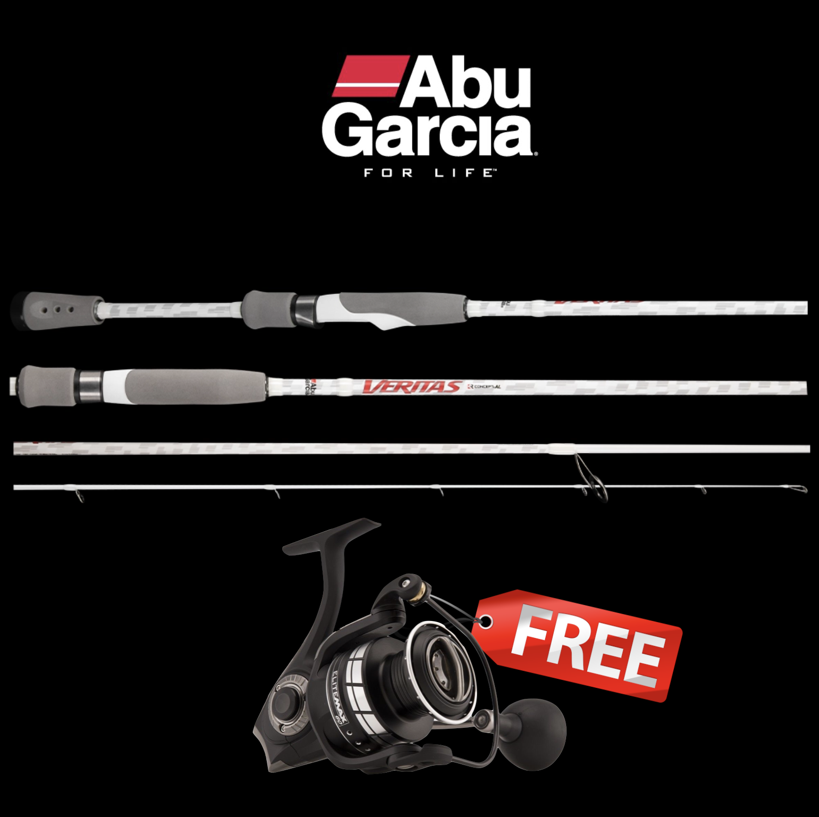Abu Garcia Veritas 7′ 8-15kg 1PC / Abu Garcia Elite Max 60 Spinning Reel  Combo- LOCAL PICKUP ONLY – Fishing R Us