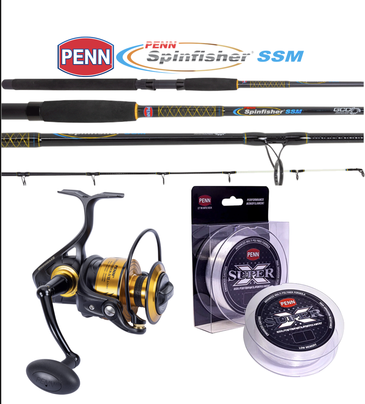 PENN® Spinfisher SSM 9FT Combo – Fishing R Us