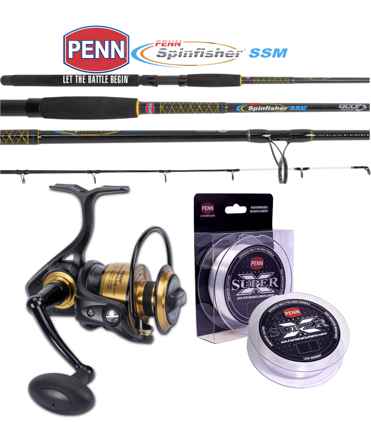 PENN® Spinfisher SSM 8FT Combo