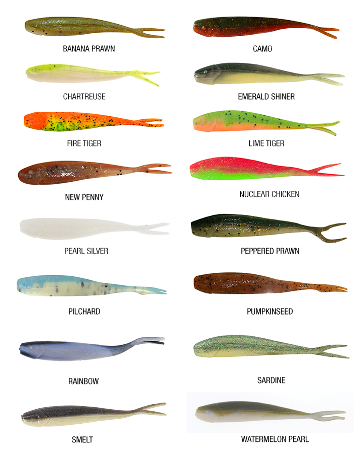 Berkley Gulp! 3″ & 4″ – Minnow – Fishing R Us Pty Ltd
