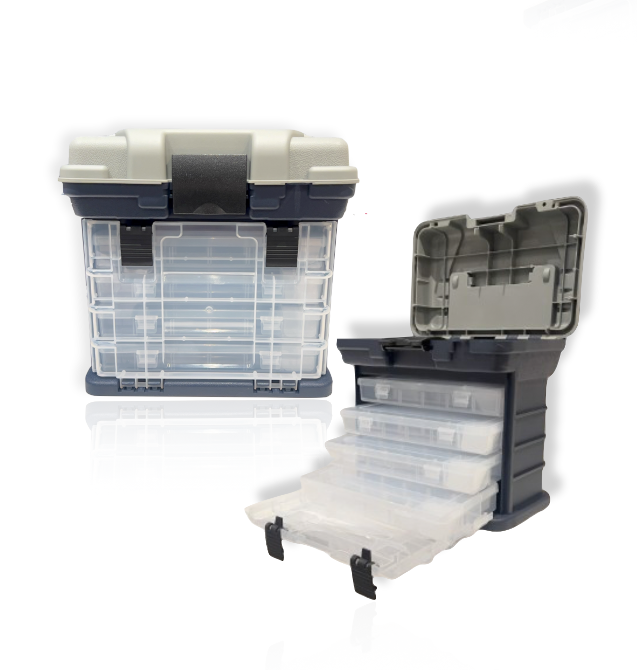 4 Tray Tackle Box - Blue 4 Tray Tackle Box - Blue