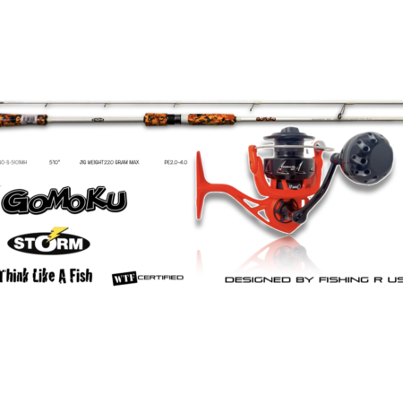 Owner Ultra 5 Throwing Gomoku 8-2.5-3 Fishing Hook Rig | #8 Short Hook For Light Tackle | 19.7 Inch Total Length